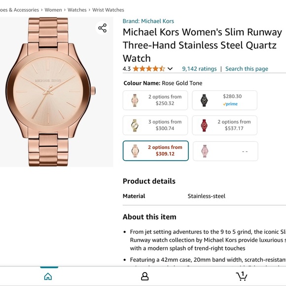 Michael Kors Ladies Watch - Picture 3 of 4